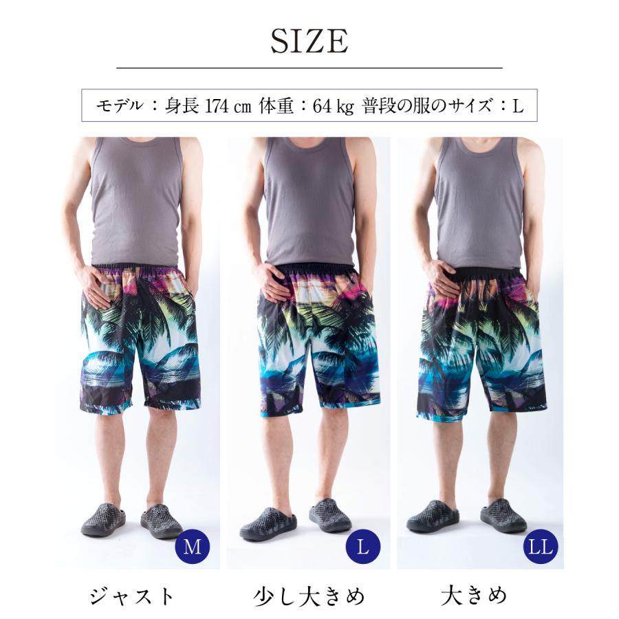 ROAR モチーフ スイムパンツ 水着 黒 2 M ロアー メンズ 海パン ROAR