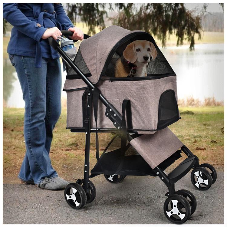 ペットカート 軽量 折りたたみ 分離型 小型犬 中型犬 2段 取り外し可能