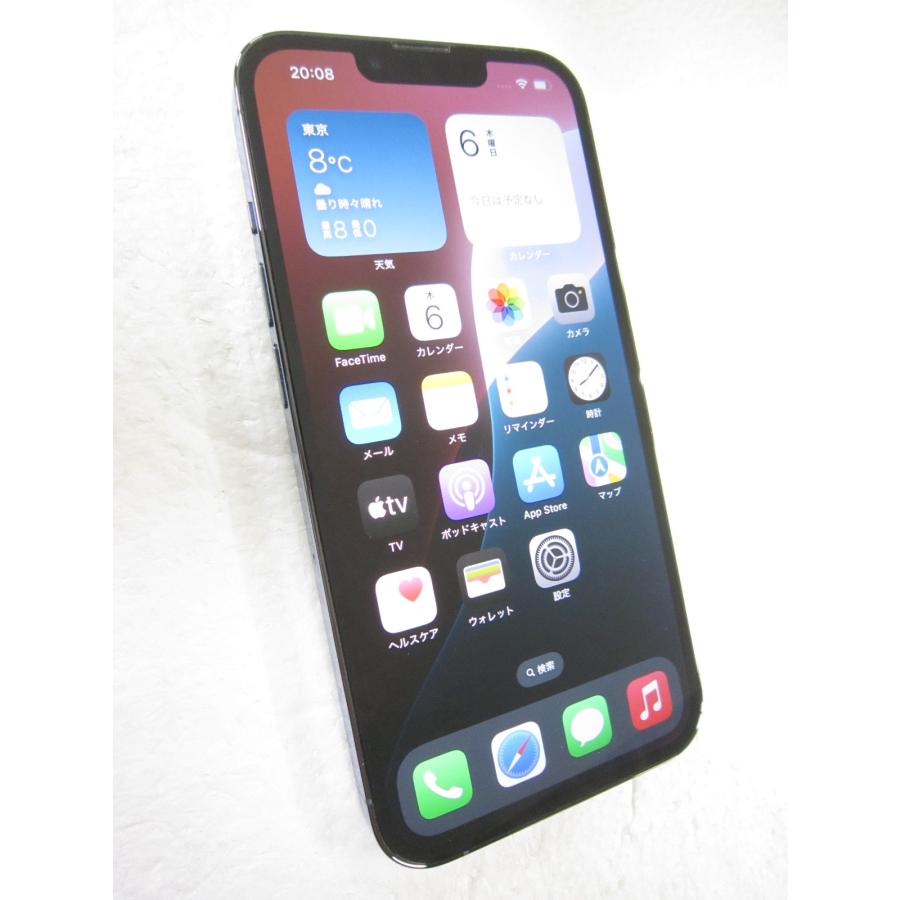 Apple 中古 Apple iPhone13 Pro 256GB シエラブルー MLUU3J／A SIM