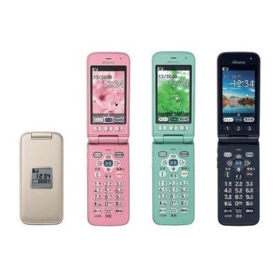 富士通（FUJITSU） F-02J らくらくホン docomo ピンク [Pink] ガラホ