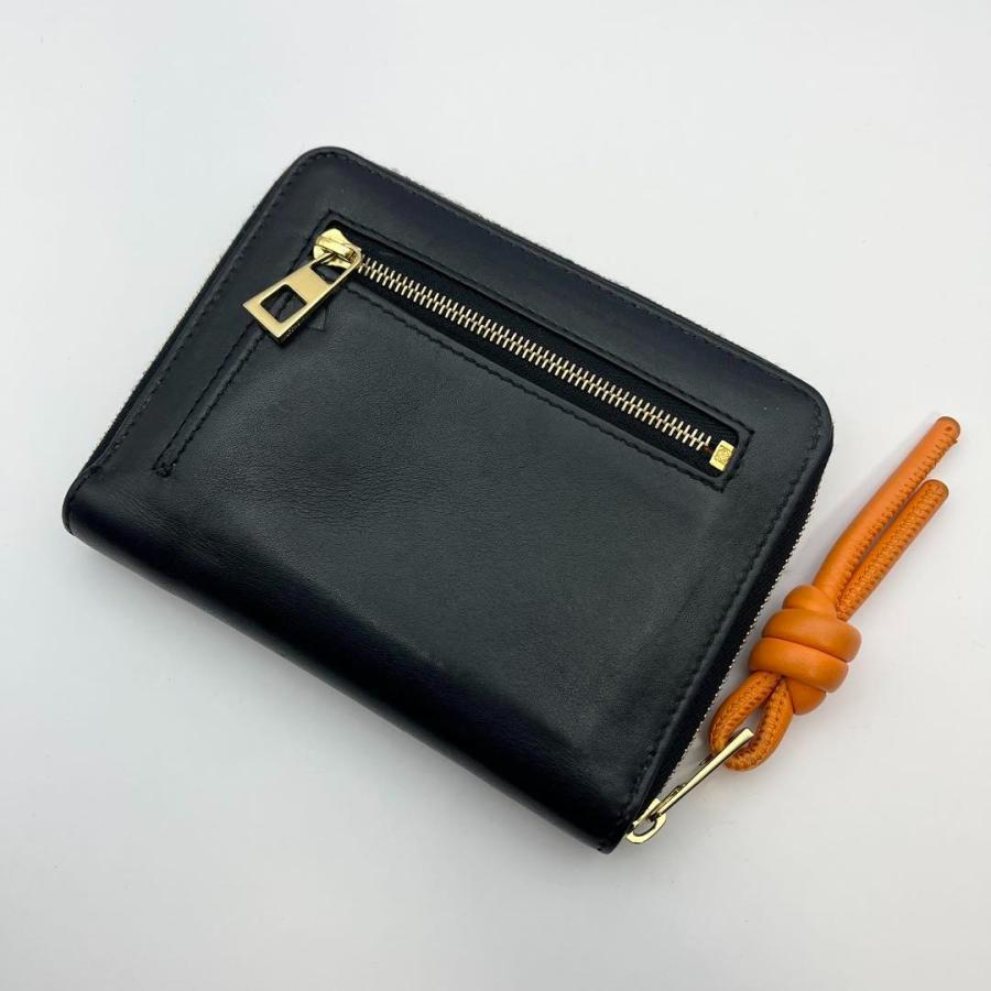 LOEWE（ロエベ） ノット コンパクト ジップウォレット 二つ折り財布