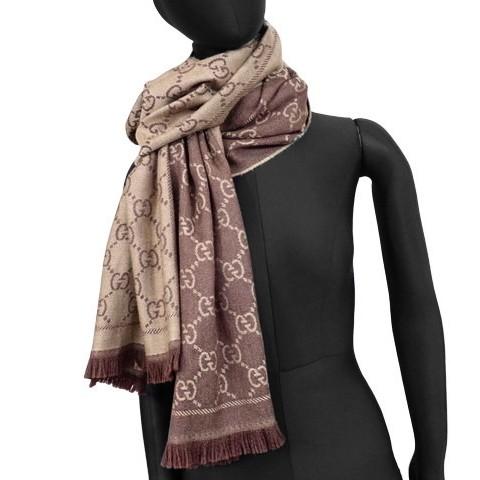 ⭐️GUCCI GGパターンウィンタースカーフマフラーストール