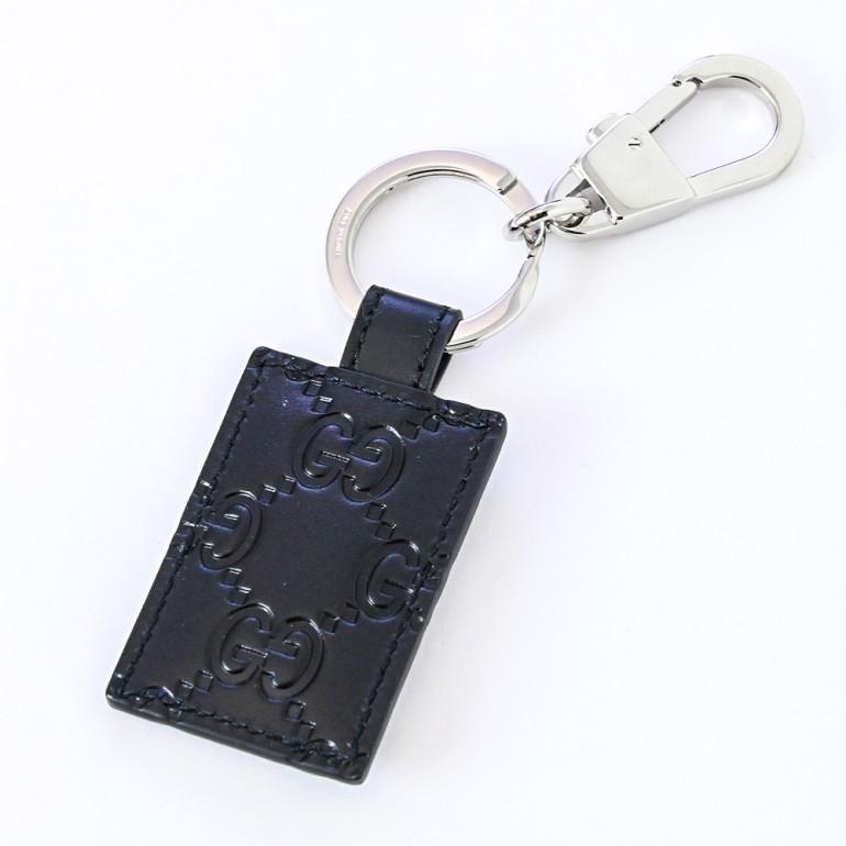 GUCCI（グッチ） キーリング キーホルダー GGシグネチャーレザー