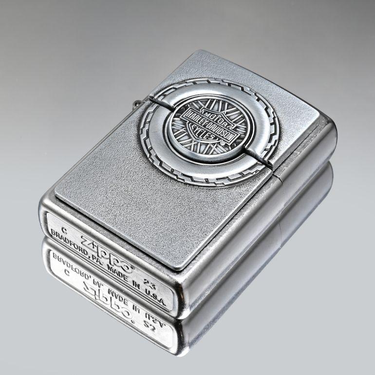 ZIPPO（ジッポー） ライター ハーレーダビッドソン シルバー 49175 名