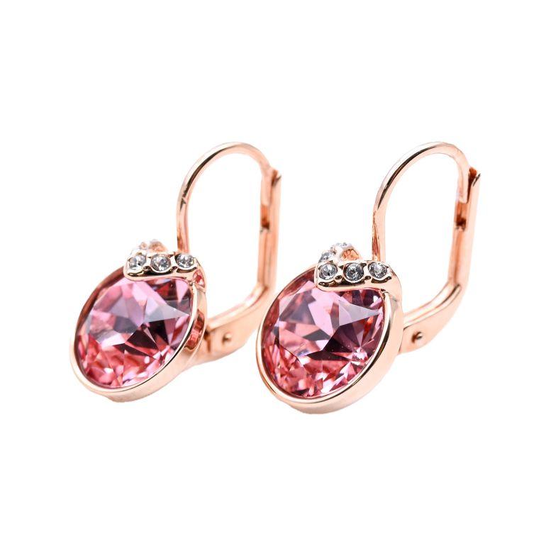 SWAROVSKI（スワロフスキー） ピアス Bella V ドロップピアス ラウンド