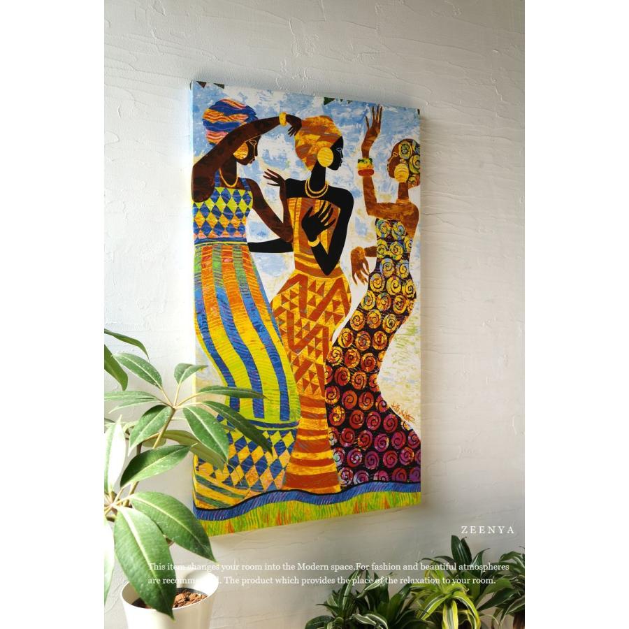 ZEENYA ジーニャ ファブリックパネル モダン 90×52cm オリエンタル