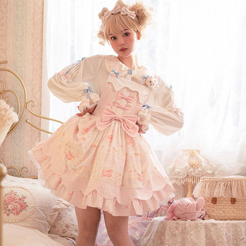 ロリィタ ジャンパースカート レディース ロリータ キャミソール