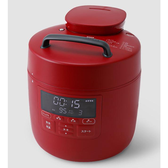 siroca（シロカ） キッチン家電 電気圧力鍋 レッド SP-2DS271 : 販売一