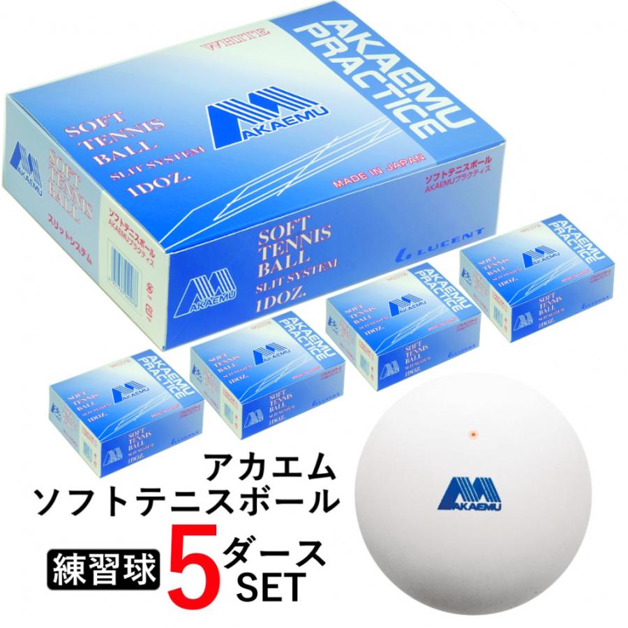 ショーワ AKAEMU BALL アカエムプラクティスS.S 練習球 5ダース 60球