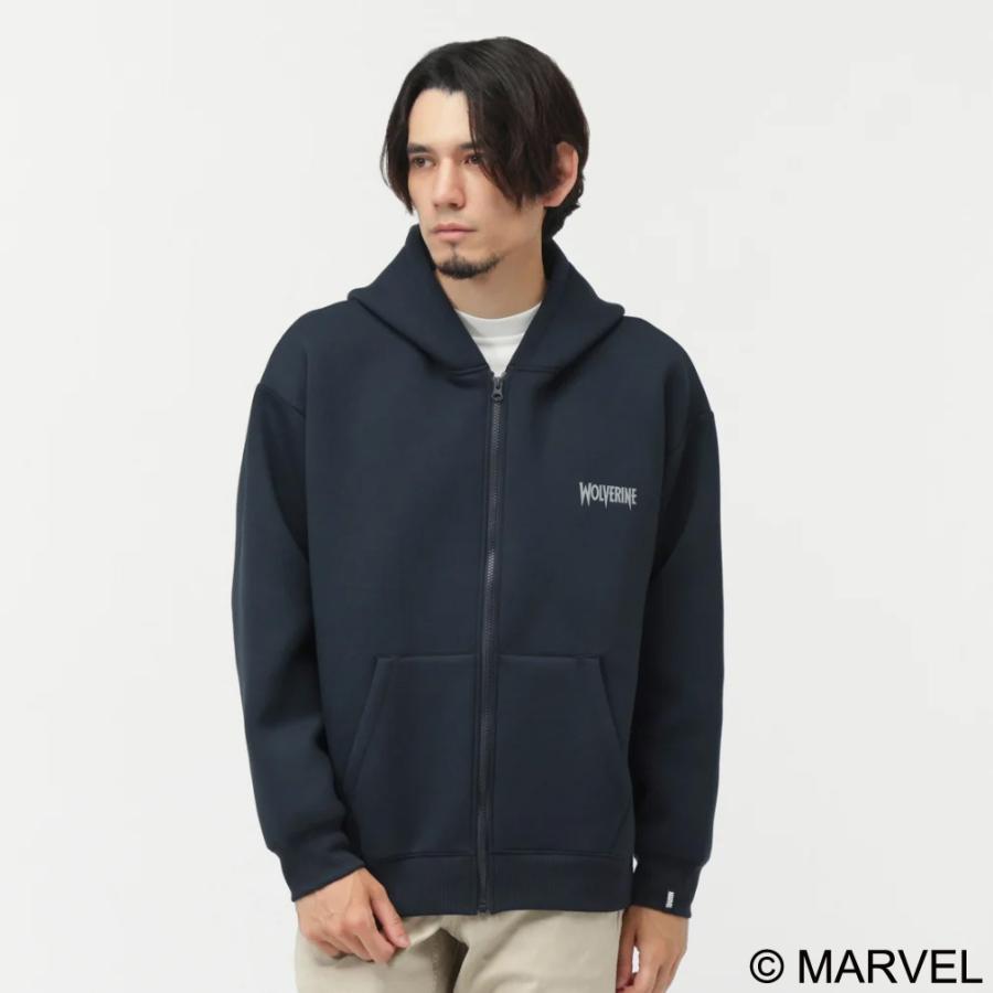 MARVEL（マーベル） メンズ スウェット フルジップ スウェットジップ
