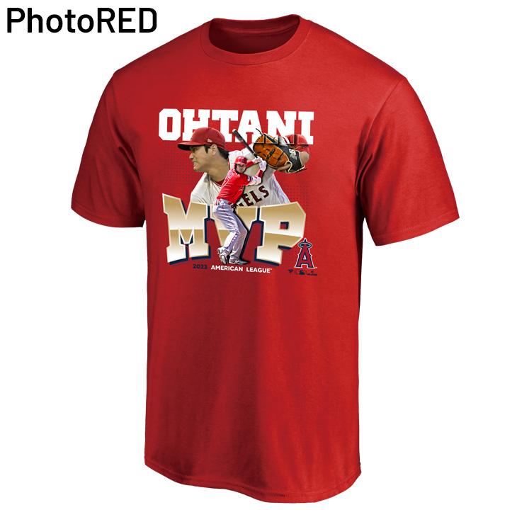 大谷翔平選手 2023アメリカンリーグ MVP受賞 記念グッズ フォトTシャツ