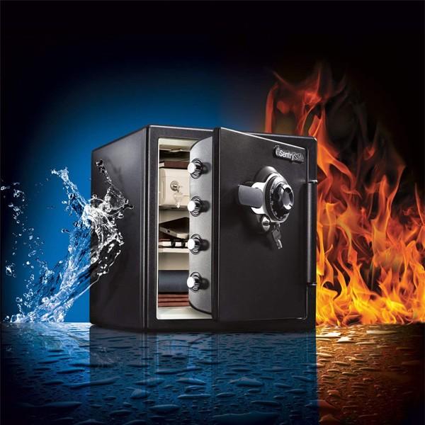 セントリー Sentry 金庫 中型 A4サイズ JFW123DE 黒 ダブルロック 耐火