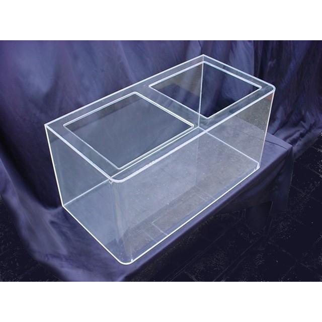 水槽 アクリル水槽 前曲げ 900x600x450mm 板厚8mm 底6mm 90cm水槽 新品