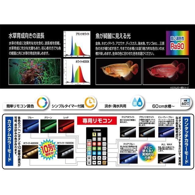 ゼンスイ 水中マルチカラーLED 1500 水中式LED照明 送料無料 管理180