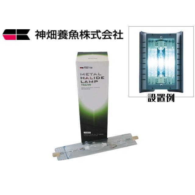 カミハタ ファンネル2 150W 8000k 交換球 メタハラ交換球 送料無料