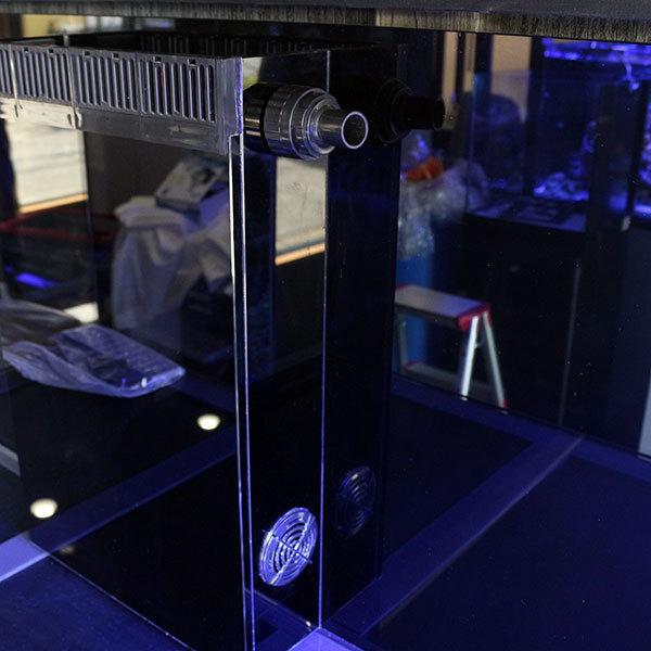 全国配送対応】オーバーフロー水槽 120(横）×55（奥）×55（高）cm(C