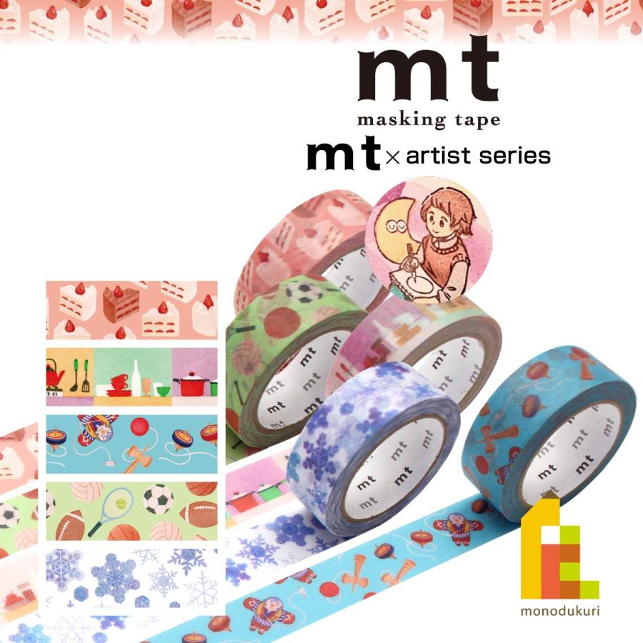 mt（エムティー） カモ井加工紙 マスキングテープ mt×まるいちきゅう