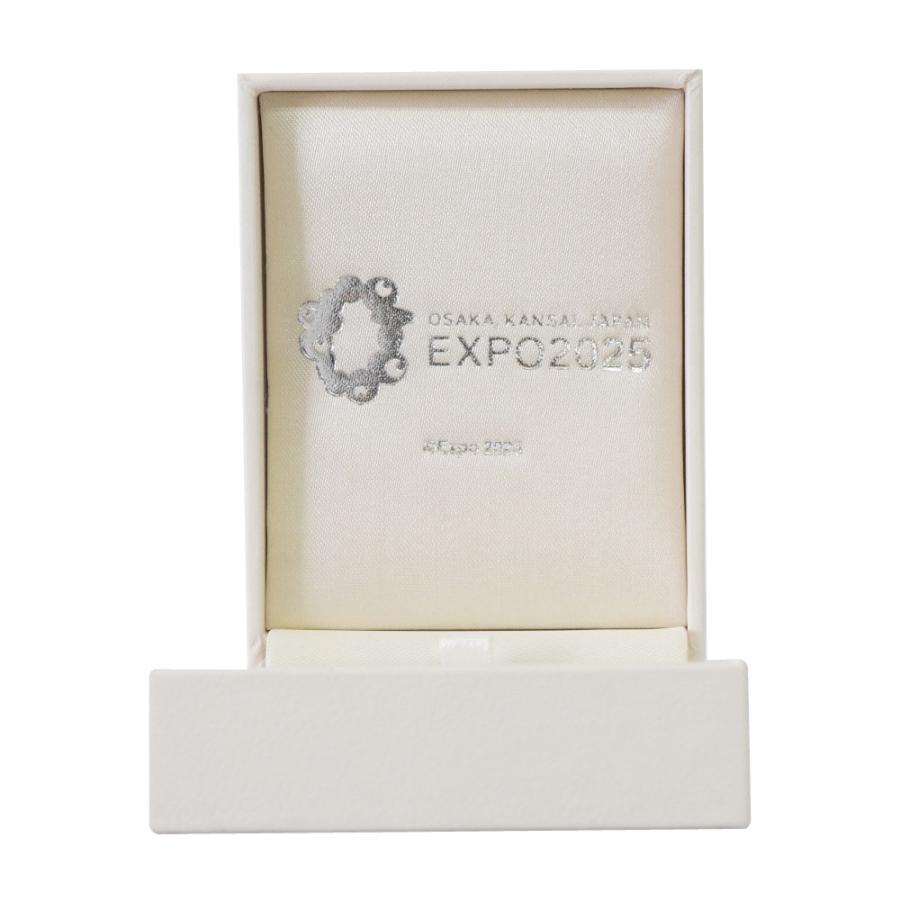 EXPO2025 公式ロゴ シルバーピンバッジ / ミャクミャク 大阪 関西 万博