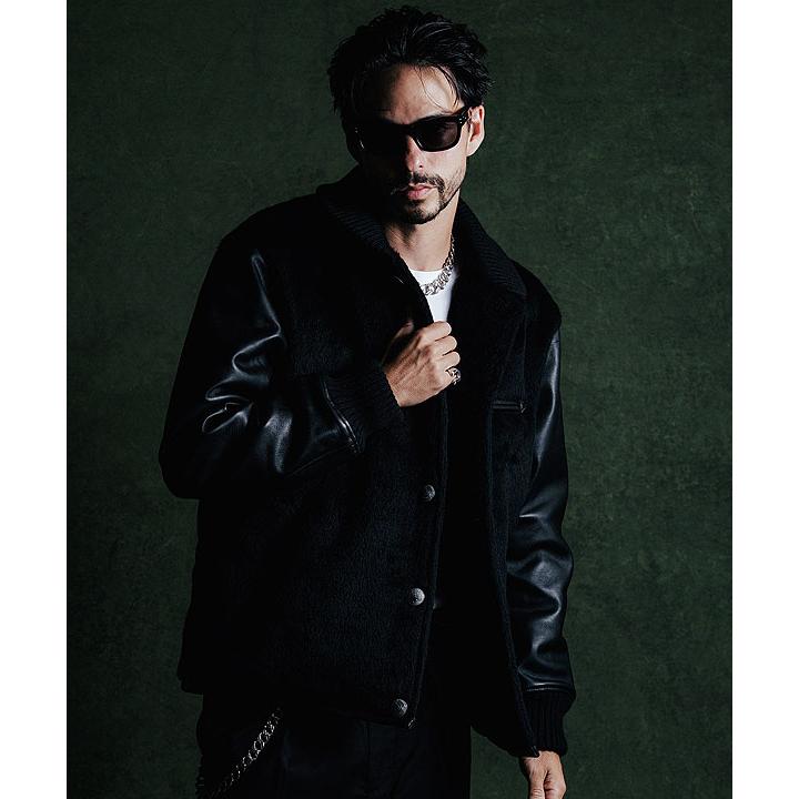 CRIMIE（クライミー） レザー ジャケット CRIMIE ALPACA AWARD CONCHO