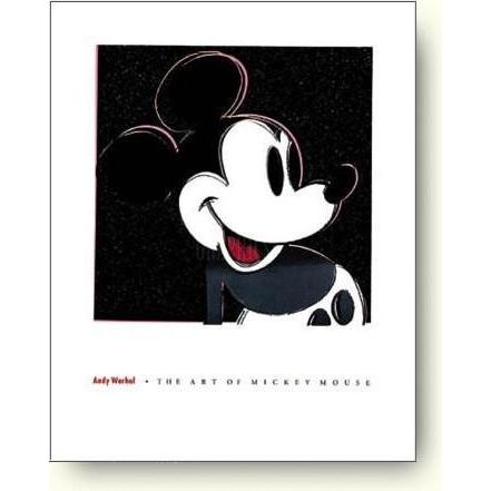 希少 1993年 アンディ ウォーホル ミッキーマウス ポスター 公式