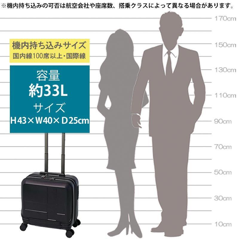 innovator（イノベーター） スーツケース INV36 33L 1-2泊程度