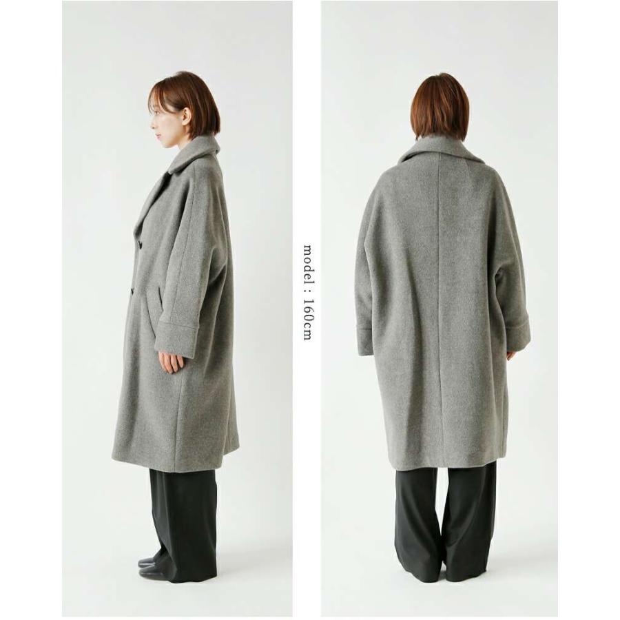 TICCA（ティッカ） ウール ダブル テント コート tbea-241 : aranciato