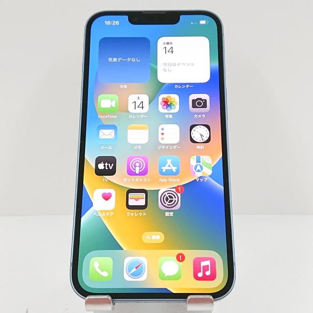 iPhone14 512GB SIMフリー ブルー 送料無料 即決 本体 c09170 : アーク