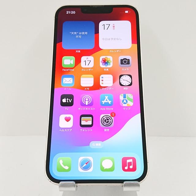 iPhone13 128GB SIMフリー スターライト 送料無料 即決 本体 c09183
