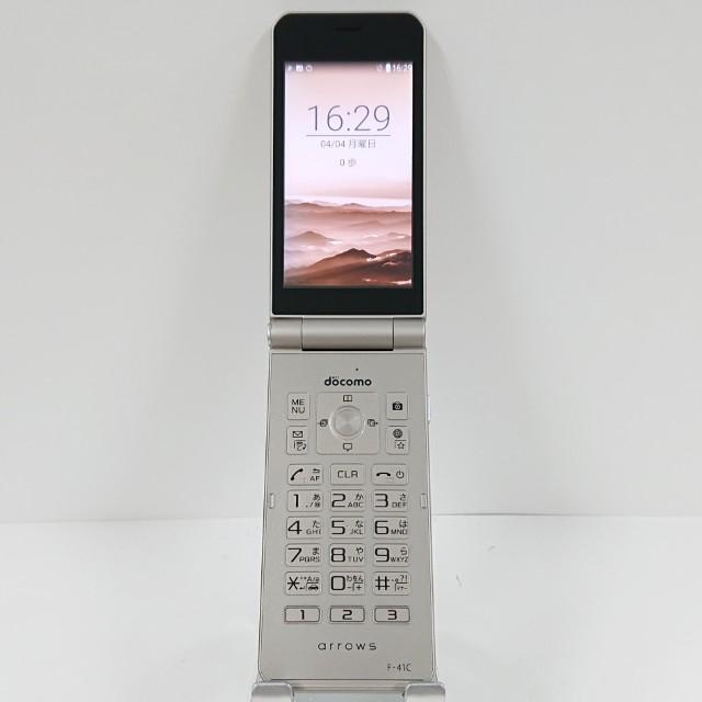 arrows ケータイ ベーシック F-41C ドコモ ゴールド 送料無料 即決