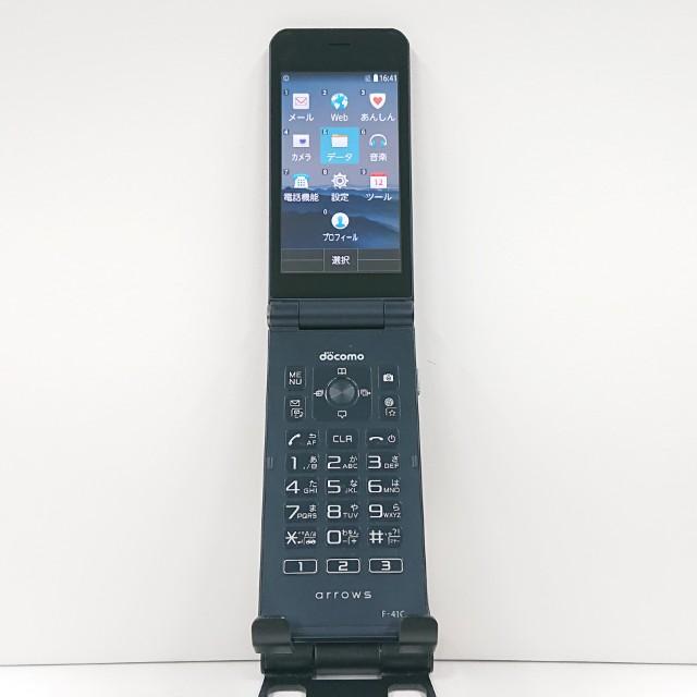 arrows ケータイ ベーシック F-41C ドコモ ネイビー 送料無料 即決