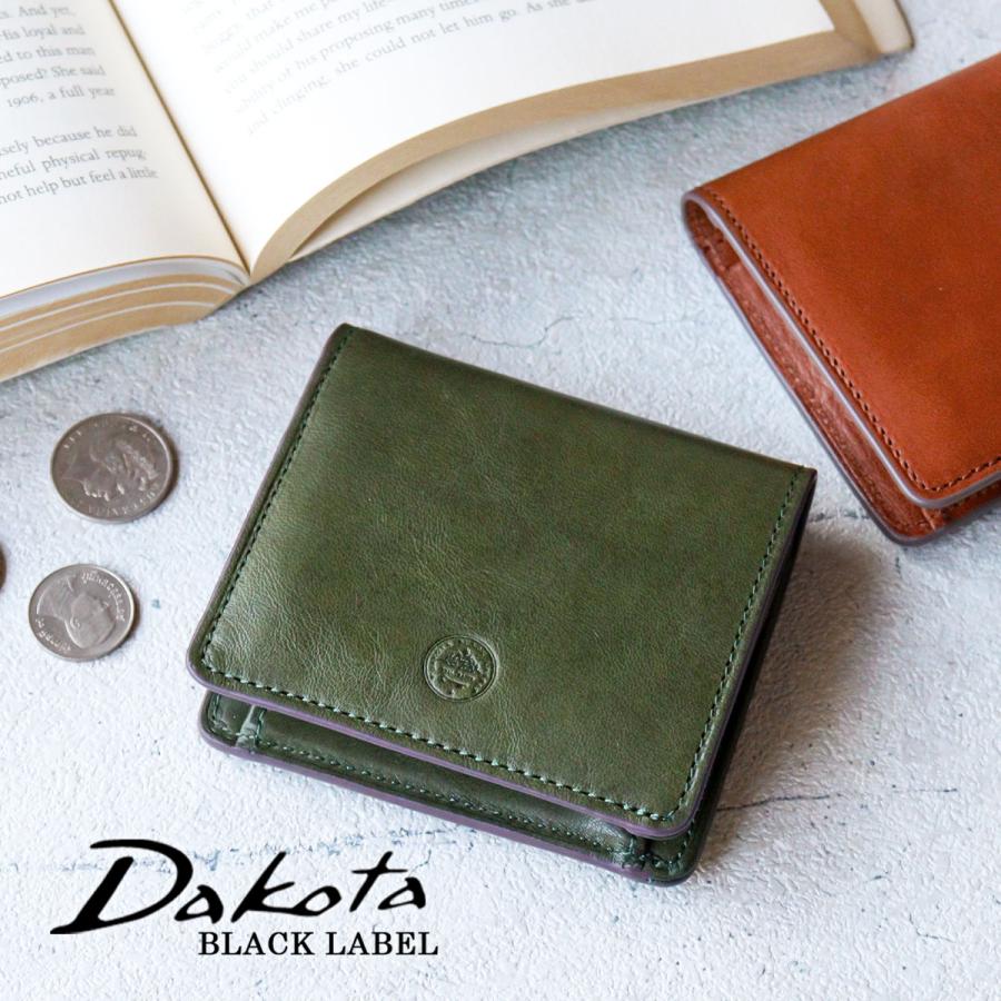 Dakota（ダコタ） 二つ折り財布 BLACKLABEL ブラックレーベル ミニモ