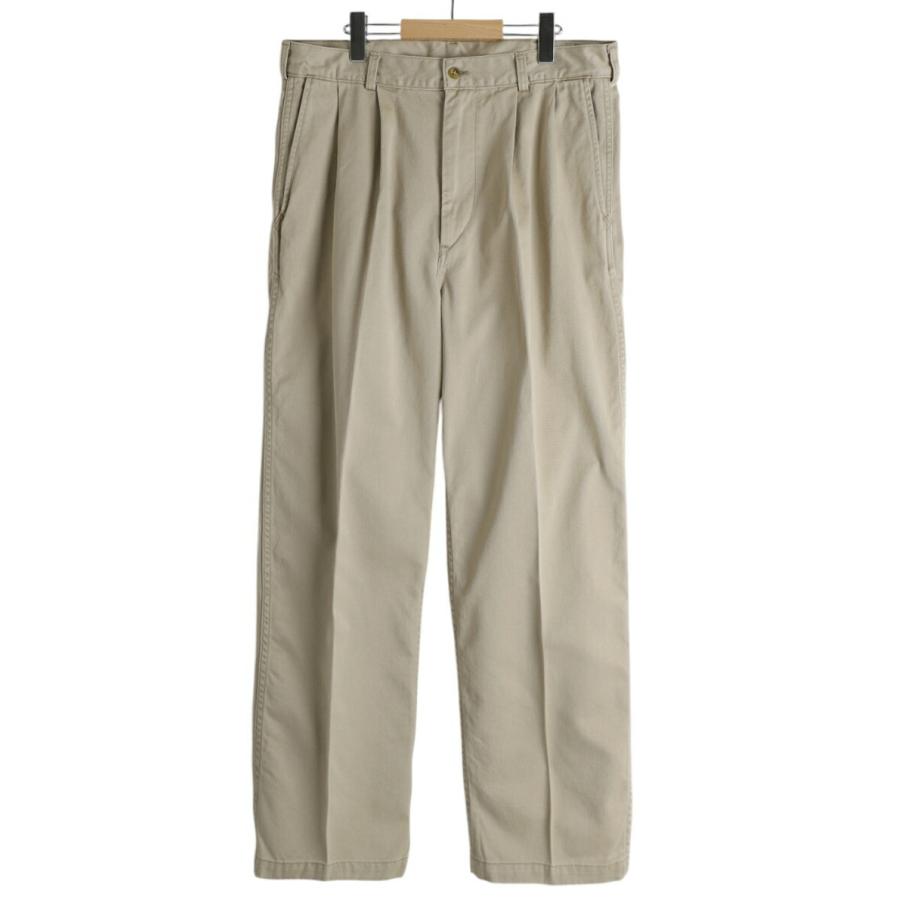 orSlow（オアスロウ） ： TWO TUCK WIDE TROUSERS ： 03-5021-40