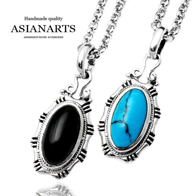 ターコイズ シルバー950 ペンダント インディアンジュエリー