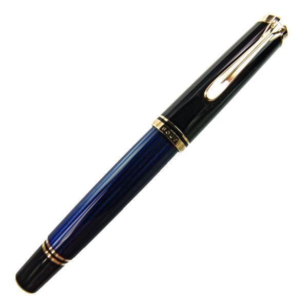 Pelikan（ペリカン） 万年筆 スーベレーン M400 ブルー縞 ペン先 F