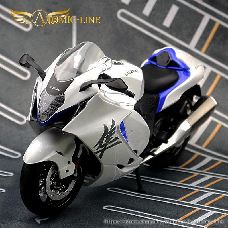 SUZUKI 隼 GSX-1300R ハヤブサ 1/9 ミニカー 全2色 ライト点滅