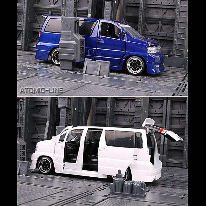 日産（NISSAN） ニッサン エルグランド 1/32 ミニカー 全3色 ライト