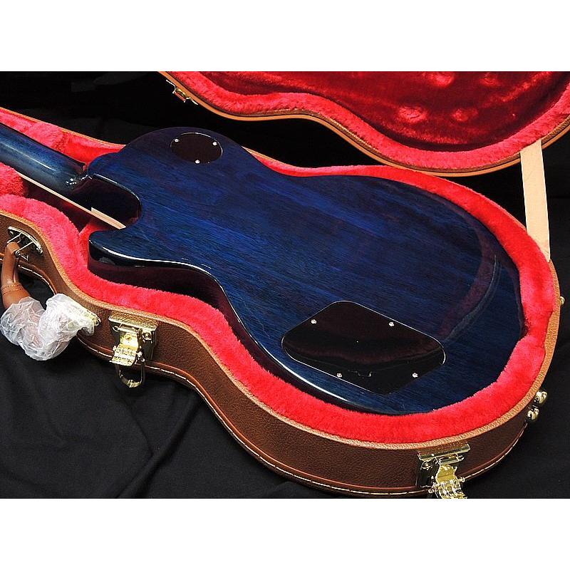 美品 Grote LP Style レスポールタイプ シースルーブルー トラ杢 美品