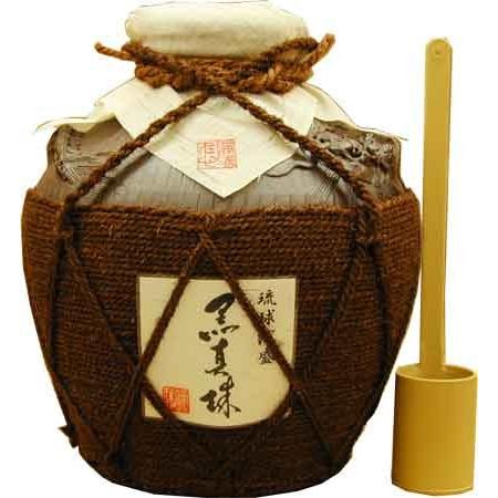 レア⭐︎泡盛☆八重泉酒造 黒真珠43度☆10升壺18000L未開封☆2004年