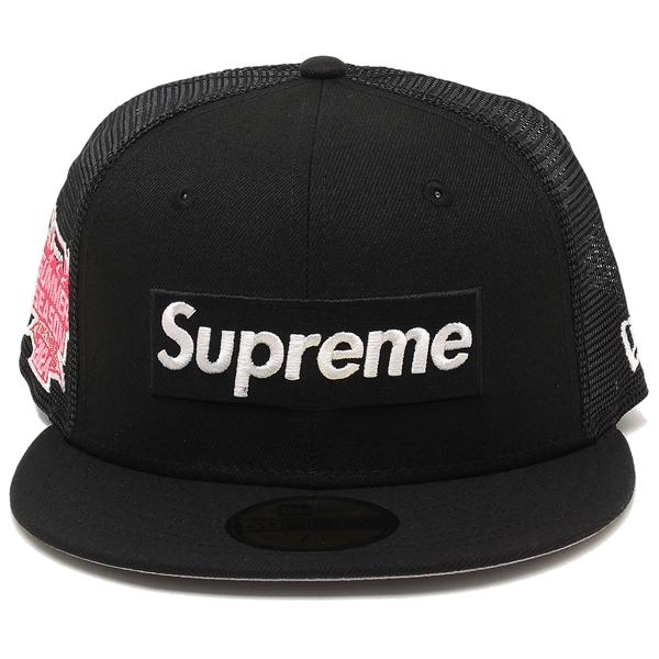 Supreme ツイードキャップ 黒革ベルト