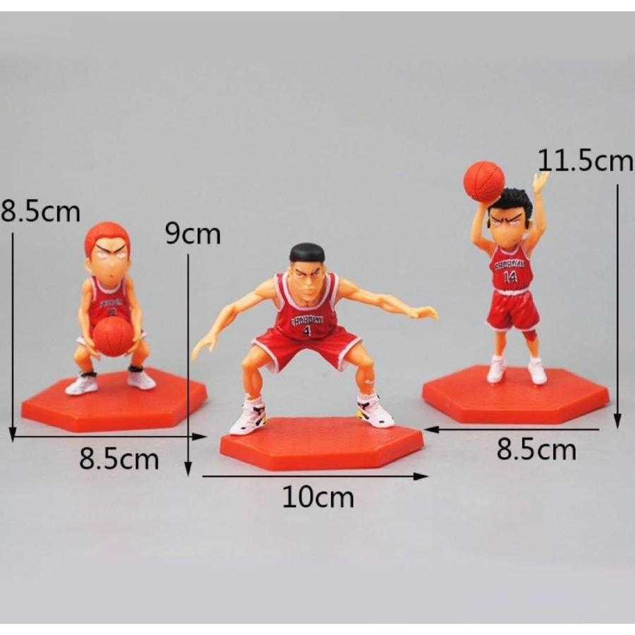 ボトルホルダー付き)SLAM DUNK 湘北高校 フィギュア 5体セット