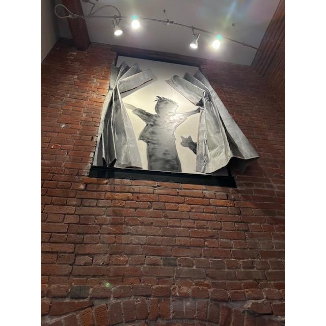 額装品/Laugh now/バンクシー/アート/インテリア/貴重 : azポスター