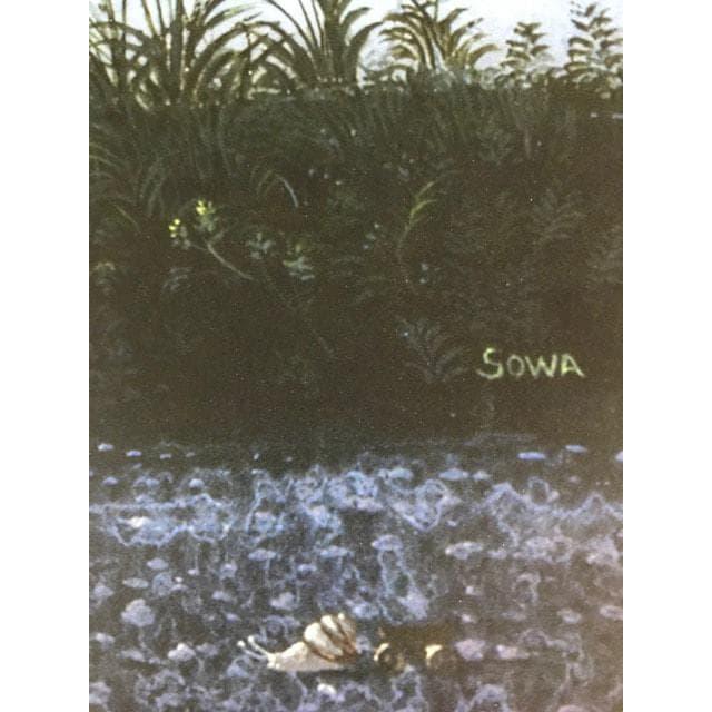 額装済/The Blue Sofa（ミヒャエル ゾーヴァ）/ポスター : azポスター