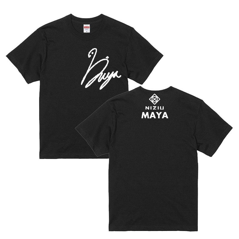 NIZIU】メンバー直筆サイン入りNIZIU Tシャツ 二ナ NINA ニジュー