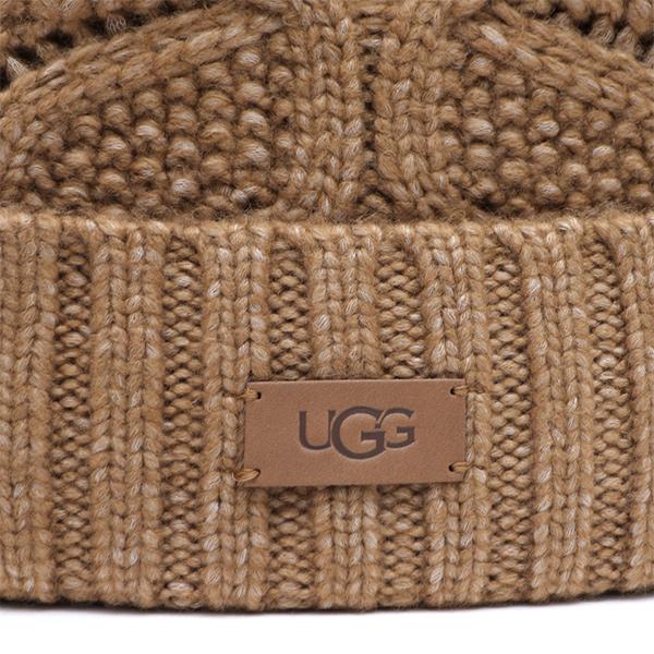 UGG（アグ） 【UGG/アグ】100819 Cable Beanie With Pom ケーブル