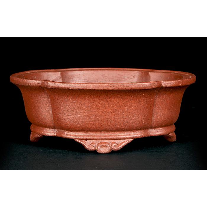 柴勝 盆栽鉢 ミニ盆栽鉢 植木鉢 盆栽 落款 盆栽鉢 柴勝外縁下