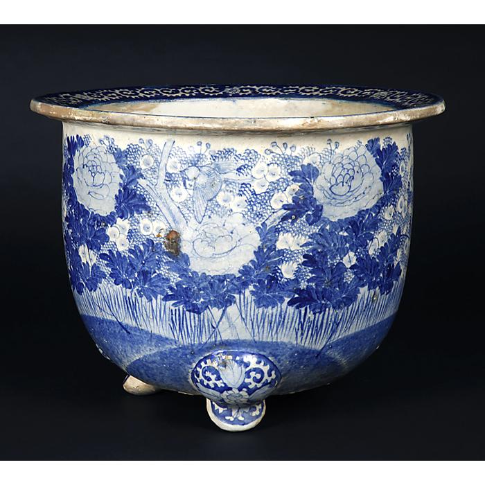 瀬戸染付丸鉢 : 盆栽彩都ヤフー店 - 通販 - Yahoo!ショッピング