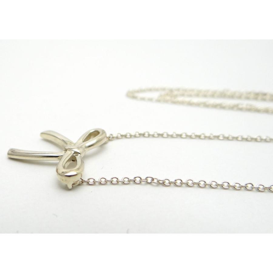 TIFFANY&Co.（ティファニー） リボン ネックレス ペンダント SV925
