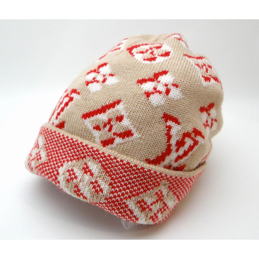 LOUIS VUITTON（ルイ・ヴィトン） M76448 ボネ・3Dモノグラム ニット