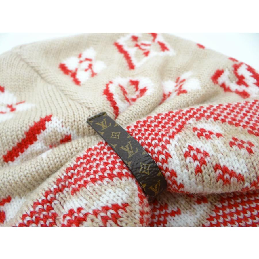 LOUIS VITTON ルイヴィトンスパンコールビーニーモノグラムニット帽