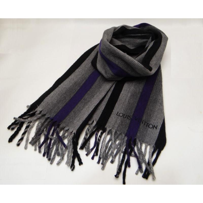 LOUIS VUITTON（ルイ・ヴィトン） カシミヤ×ウール ストライプ